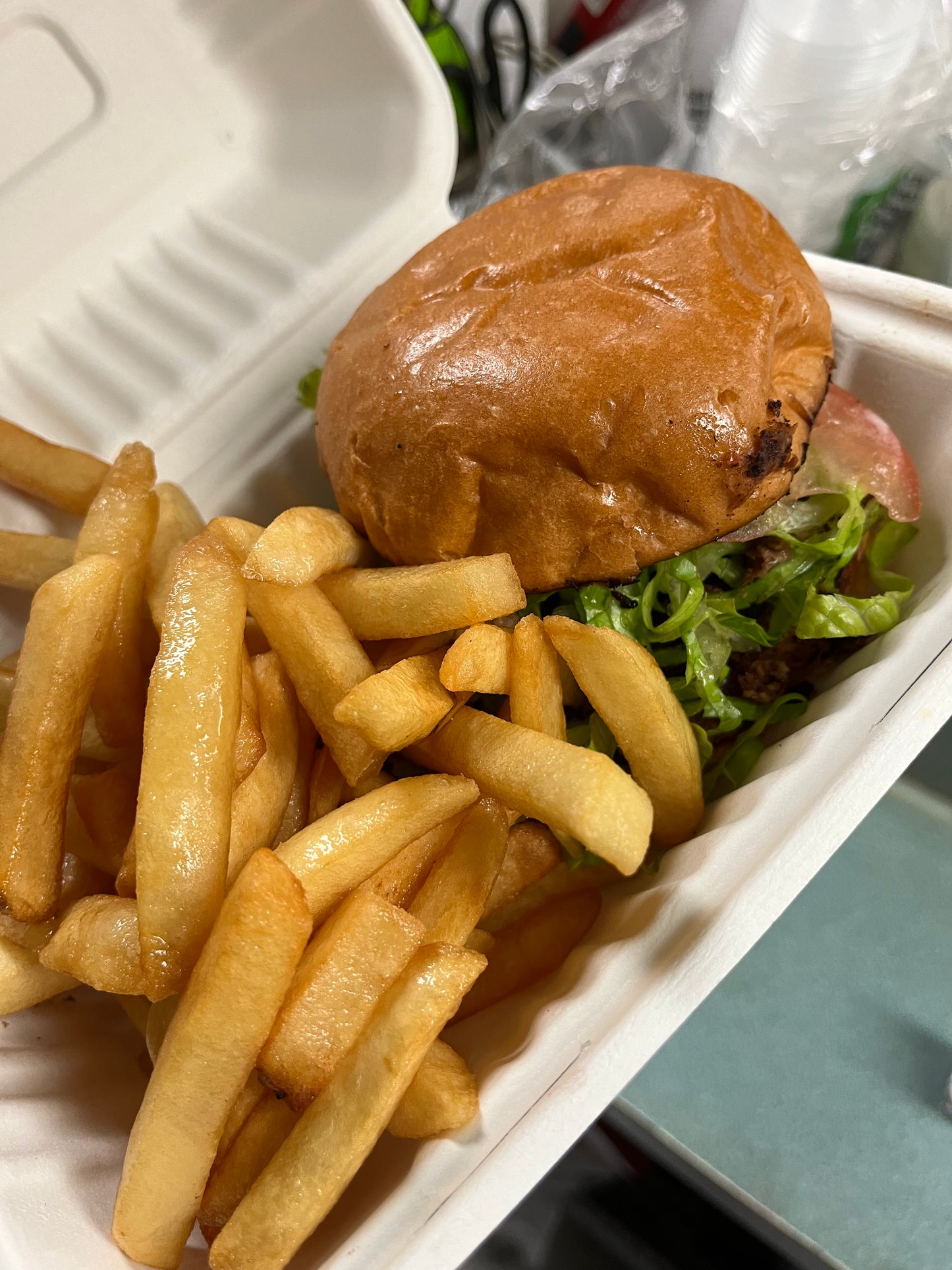 GGK burgers and fries