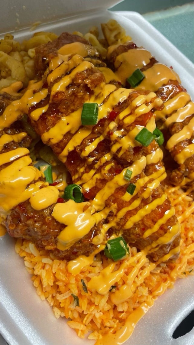 sweet chili tender platter