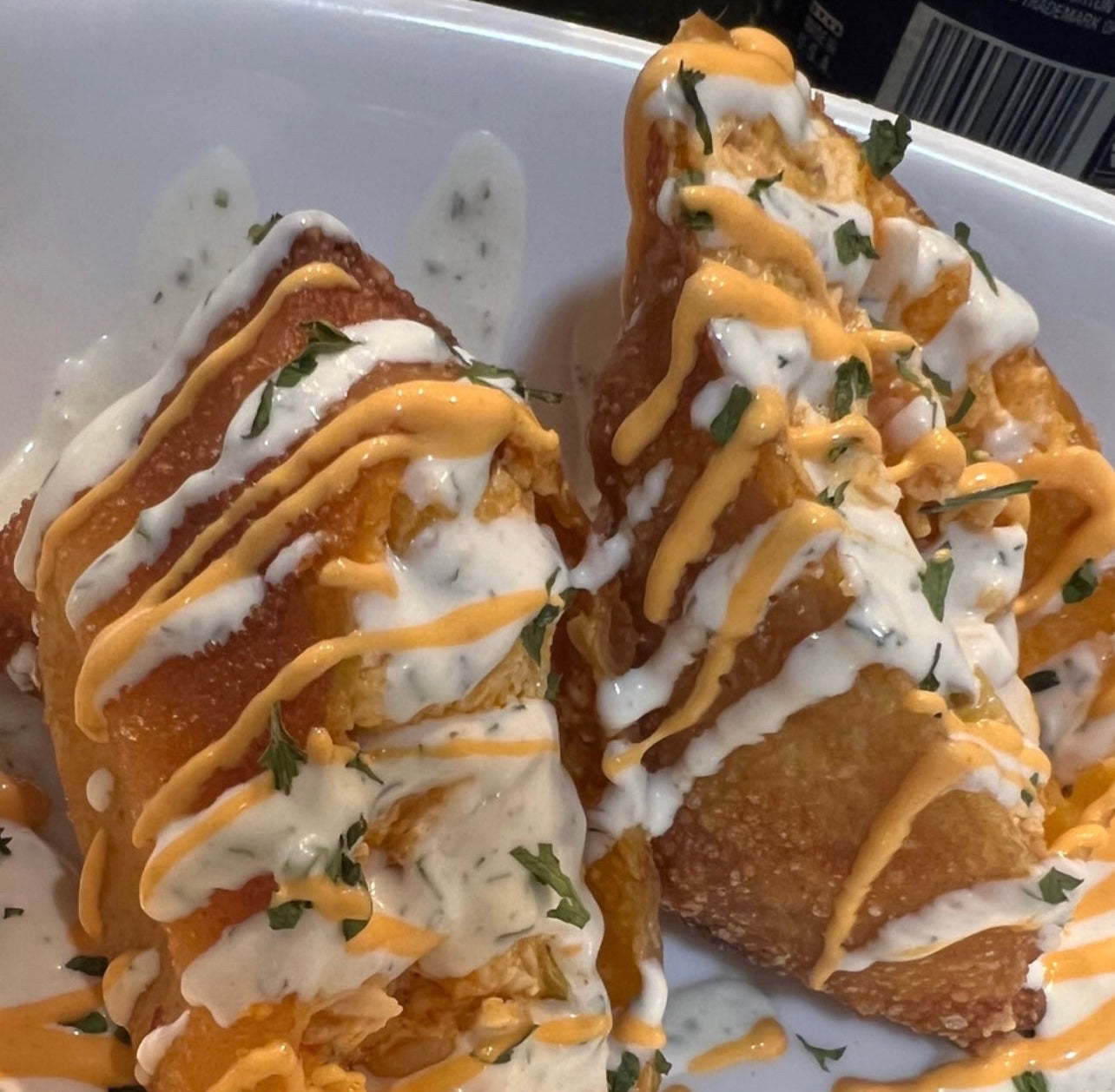 GGK Buffalo Chicken Egg rolls