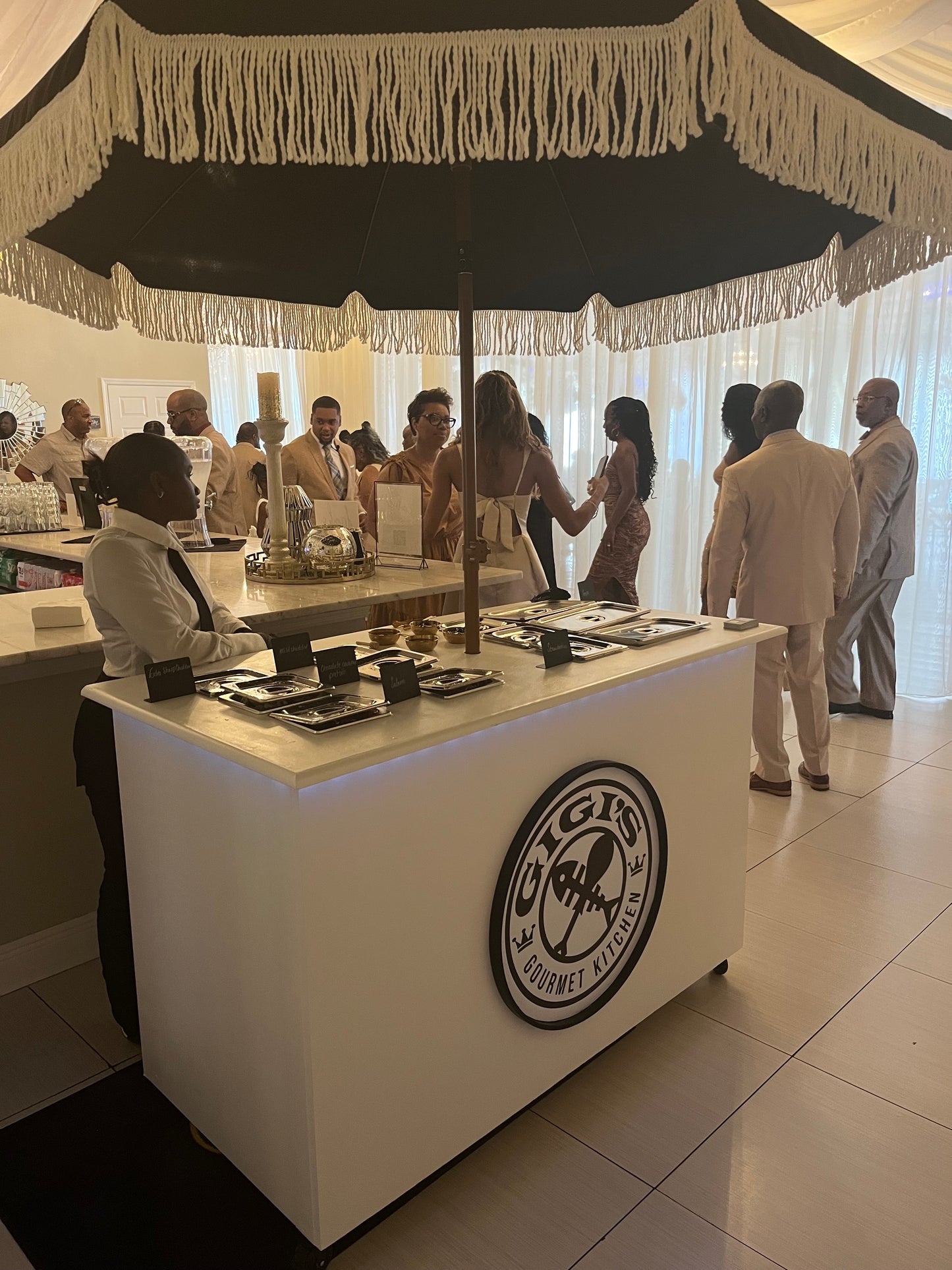 Charcuterie cart rental