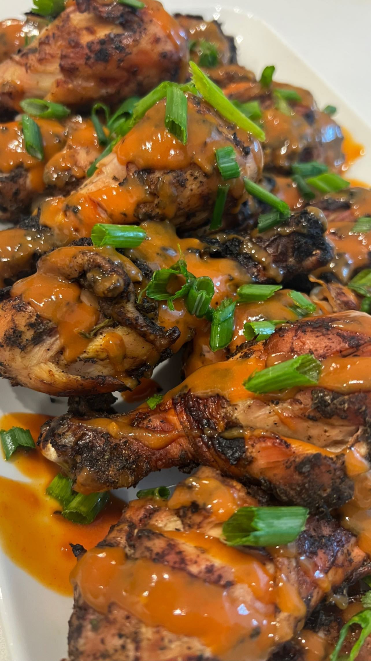 GGK Jerk chicken 1/2 pan and 3 pcs salmon