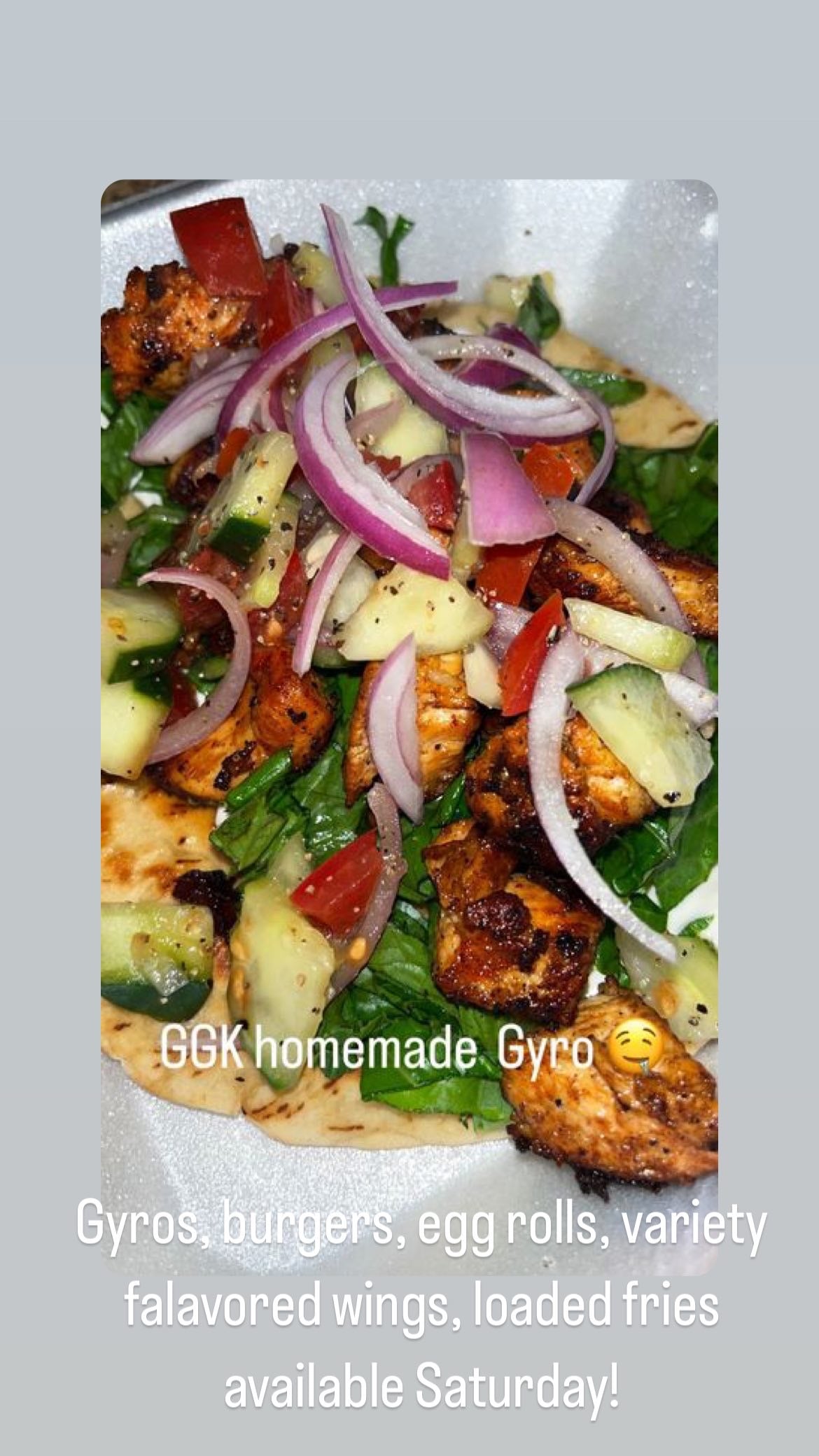 GGK Chicken gyro NEW